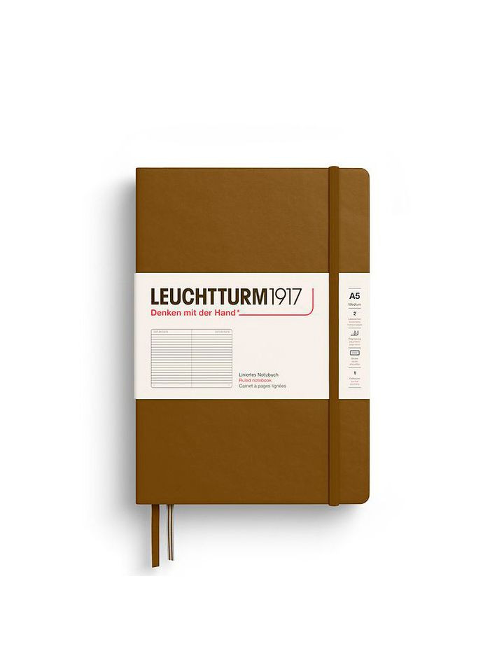 Блокнот Середній Spice Brown Лінія Leuchtturm1917 (317566656)