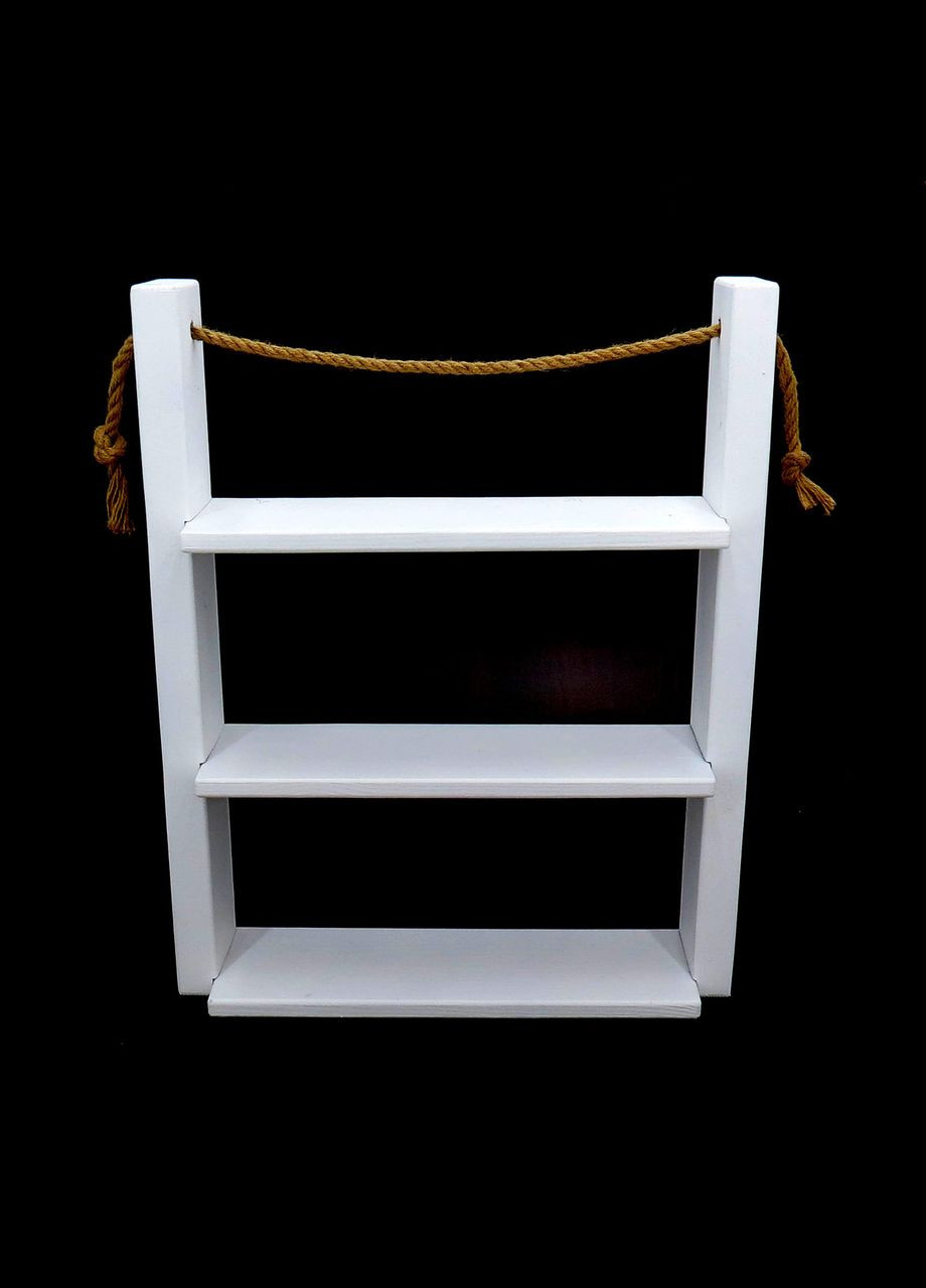 Полиця для ванної з дерева Дрезден зефір (ВНП-000620) No Brand (328091465)