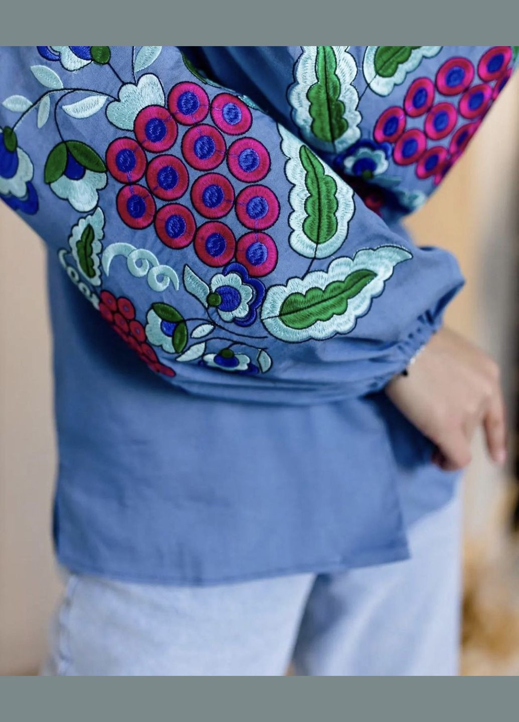 Синяя рубашка Galychanka