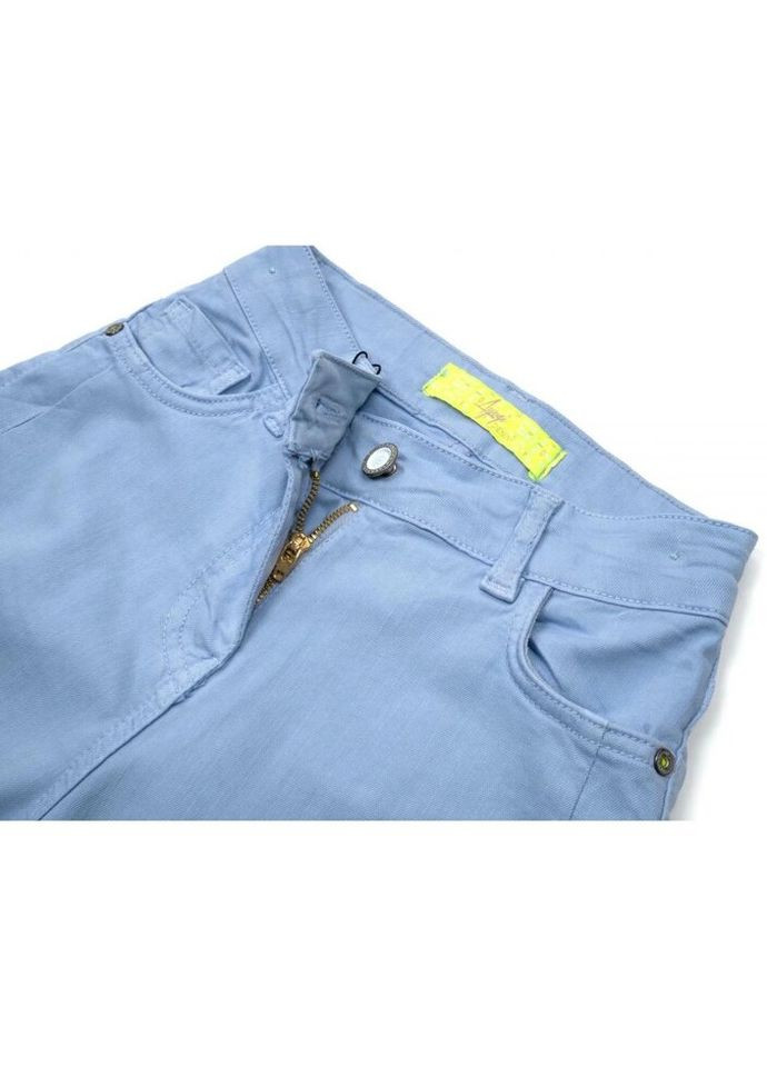 Джинси з високою талією (9255-140G-blue) A-yugi (302507550)