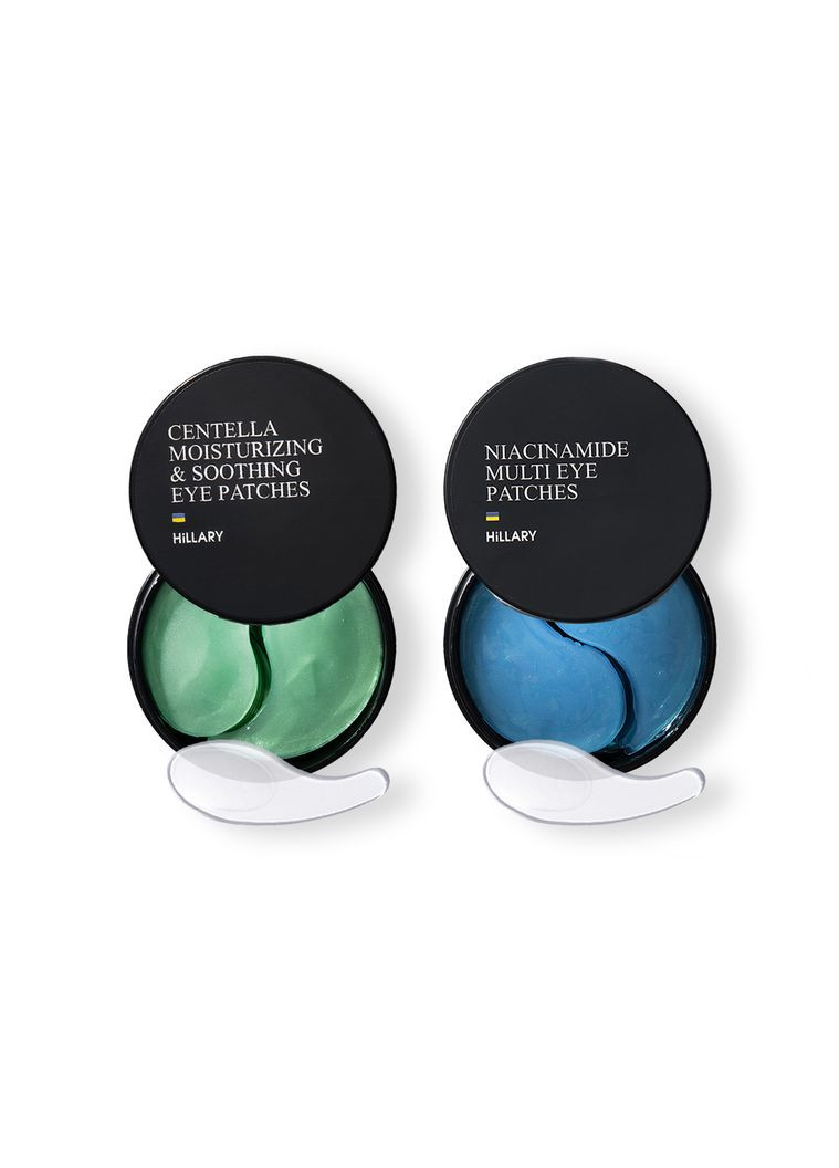 Мультифункціональні та заспокійливі патчі Niacinamide & Centella Hillary (332200489)