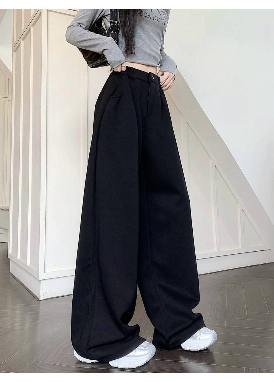 Женские брюки oversize с высокой посадкой. Україна (360897858)