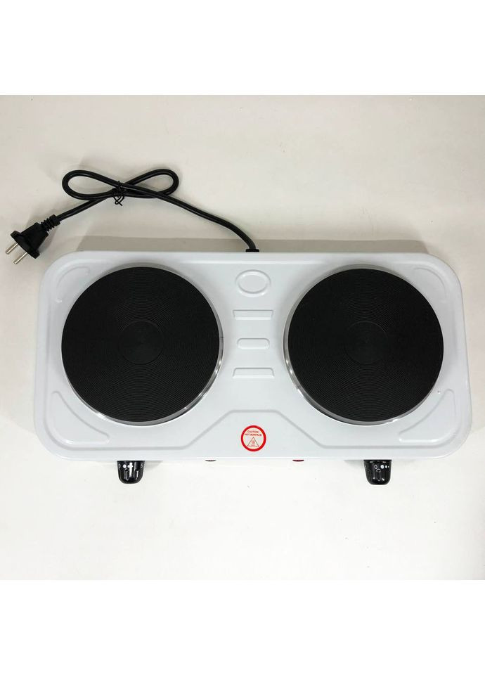 Електроплита настільна дві конфорки DP-1925 2000 Вт, Плитка DL-530 двоконфорочна електрична Suntera (352770525)