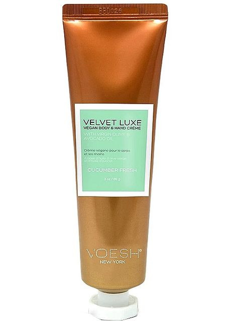 Крем для рук и тела "Свежий огурец" Velvet Luxe Vegan Body & Hand Cream Cucumber Fresh 482g (850374-20335717) VOESH (368655153)