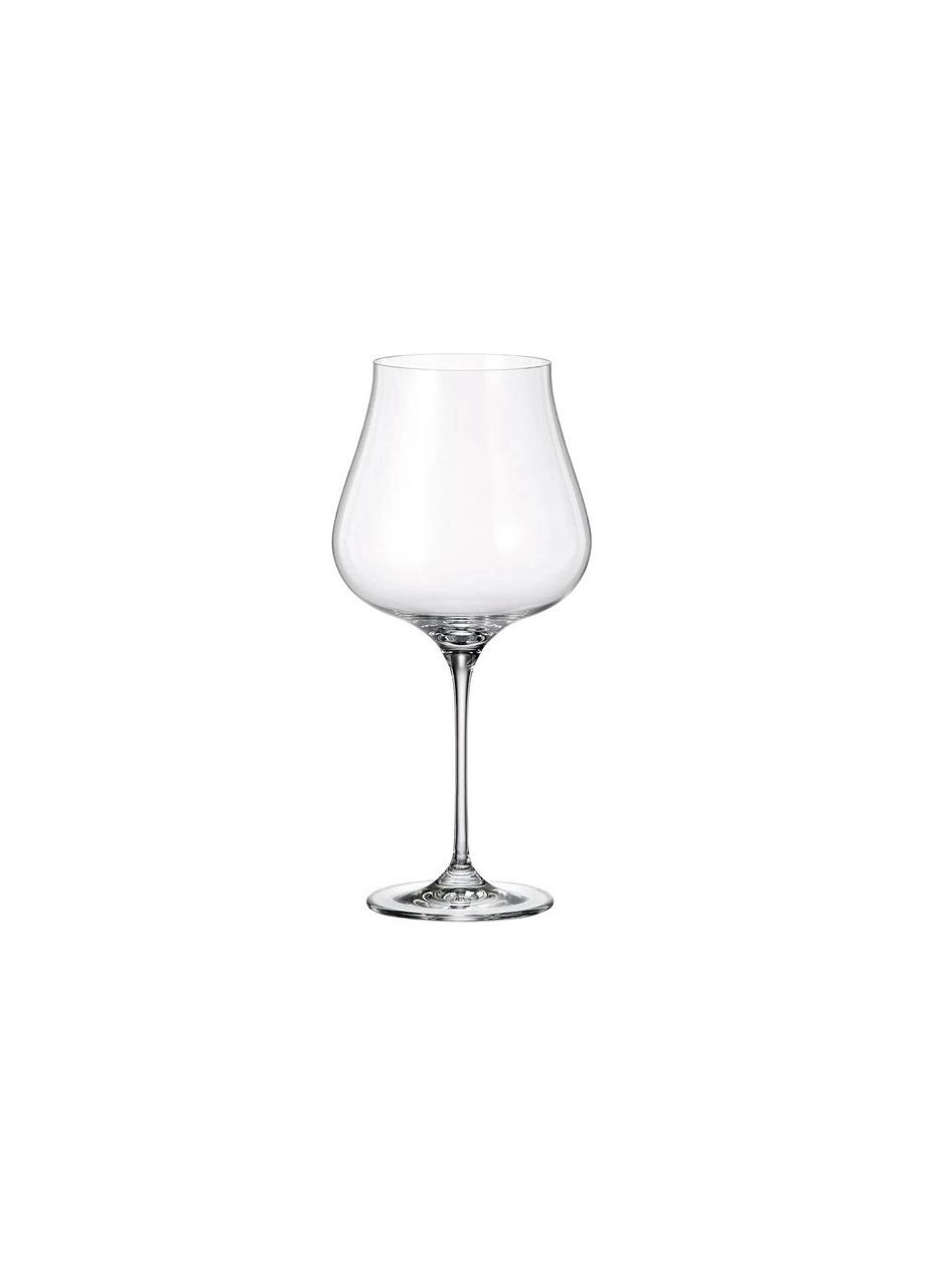 Бокалы для вина Limosa 740 мл богемское стекло 6 шт Bohemia (282841785)