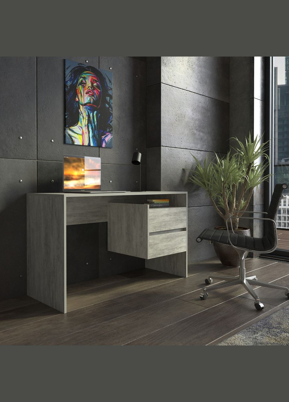 Стіл комп'ютерний, письмовий стіл з ящиками ST-0006 від MORELI (335424116)