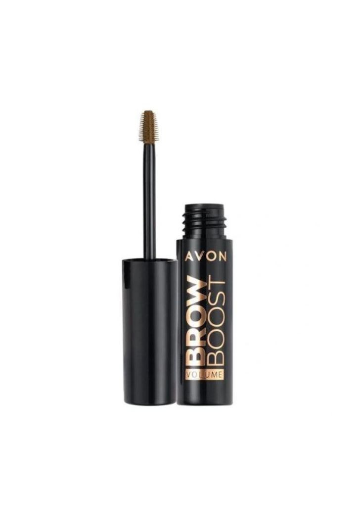 Гель для брів brow boost volume темн- коричневий Brunette Avon (324265206)