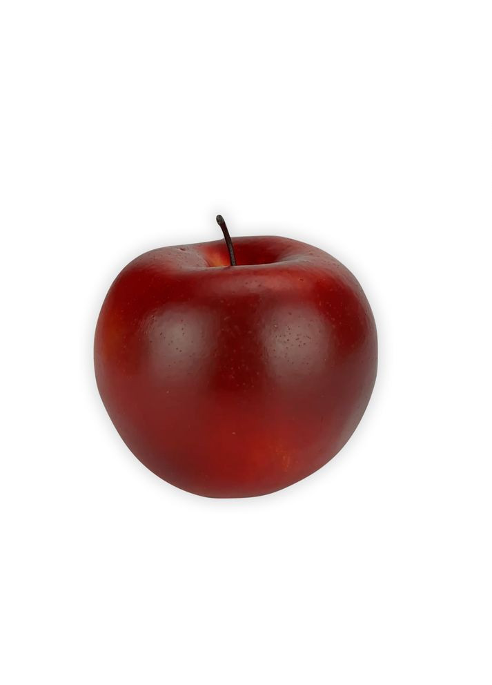 Искусственное темнокрасное яблоко из пенопласта 7.5*6 см -1040 No Brand (276533762)