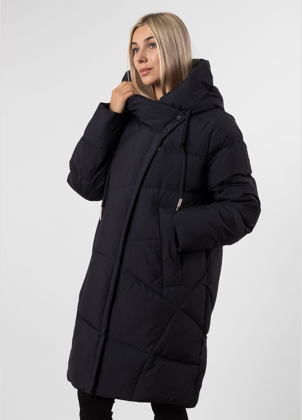 Синій зимній Пуховик Snow Owl