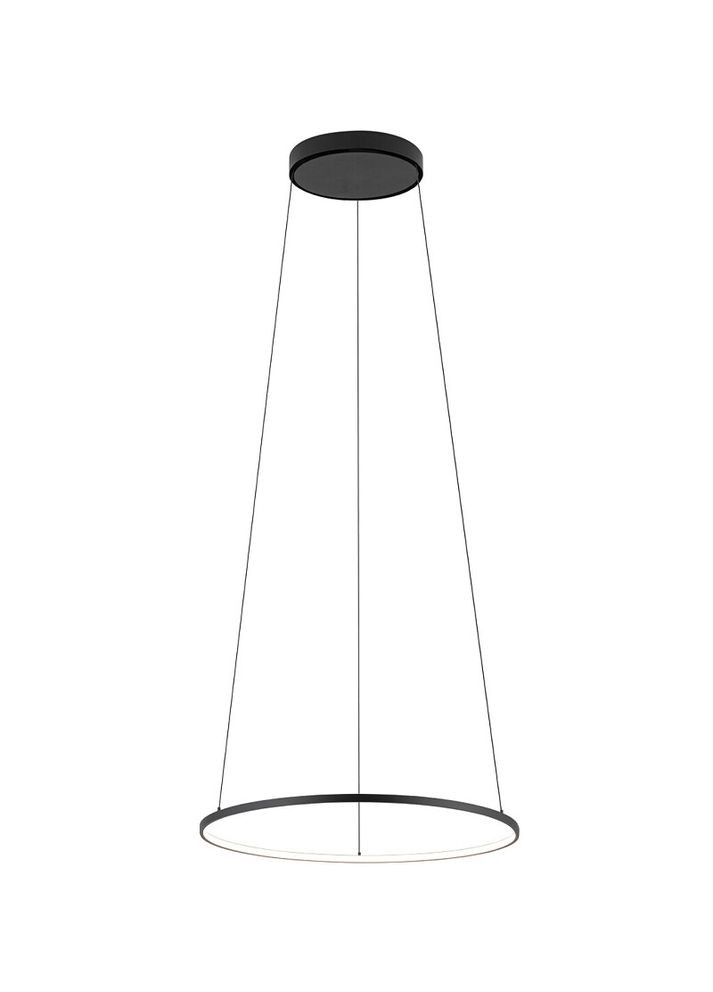 Люстра 10863 Circolo LED S 1x18W 4000K 600Lm IP20 Чорна (10863) Nowodvorski (318524641)