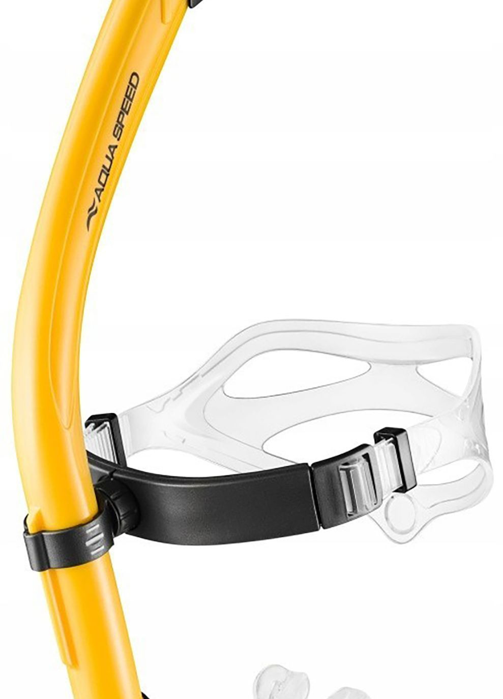 Дыхательная трубка для снорклинга COMET JUNIOR 5834 желтый, черный Дет Aqua Speed (282616204)