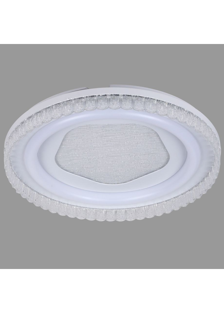 Потолочная LED люстра 80W 48см со звездой (87-5156B WH) No Brand (370070984)