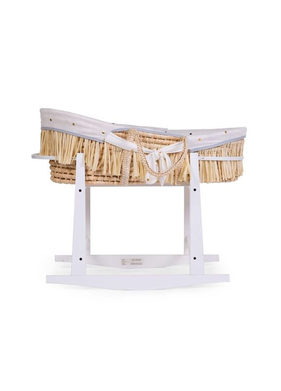 Підставка-гойдалка для колиски з кукурудзяного волокна, білий () Childhome RSMBWH2 (331789935)
