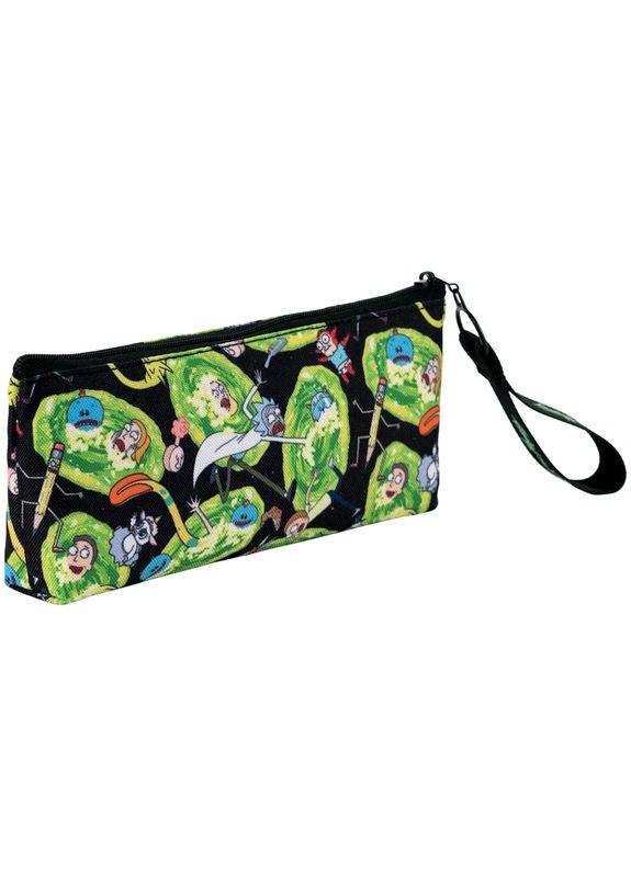 Пенал м'який 8x19.5x3.5 см, зелено-чорний () Kite RM24-680 (346392580)