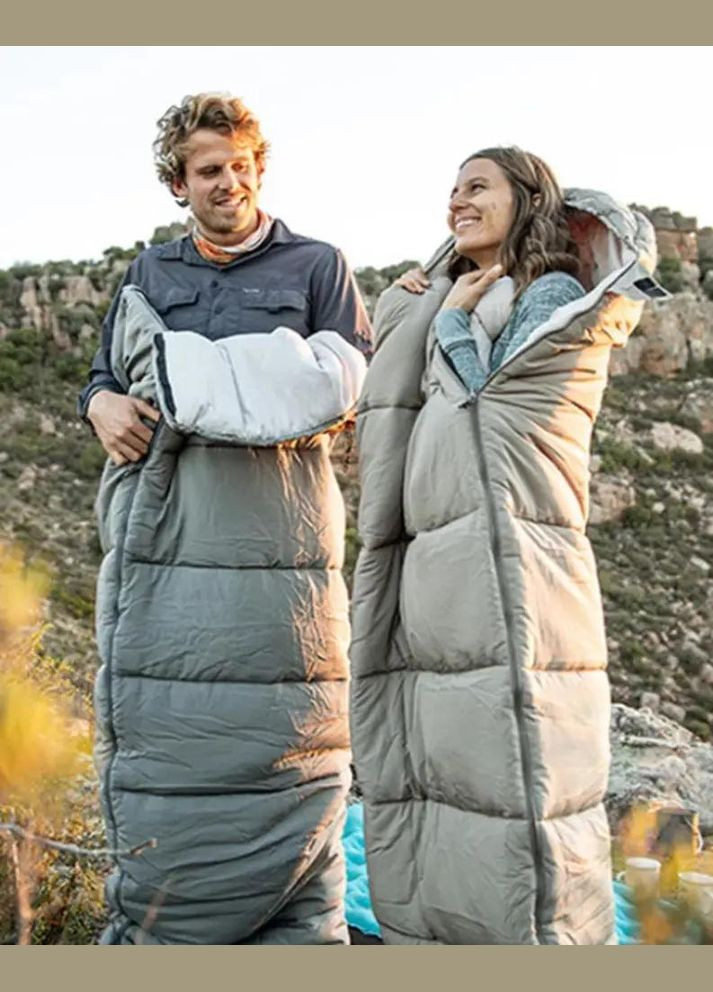Спальний мішок з капюшоном M300 CNK2350WS023 Right Grey Naturehike (330143520)