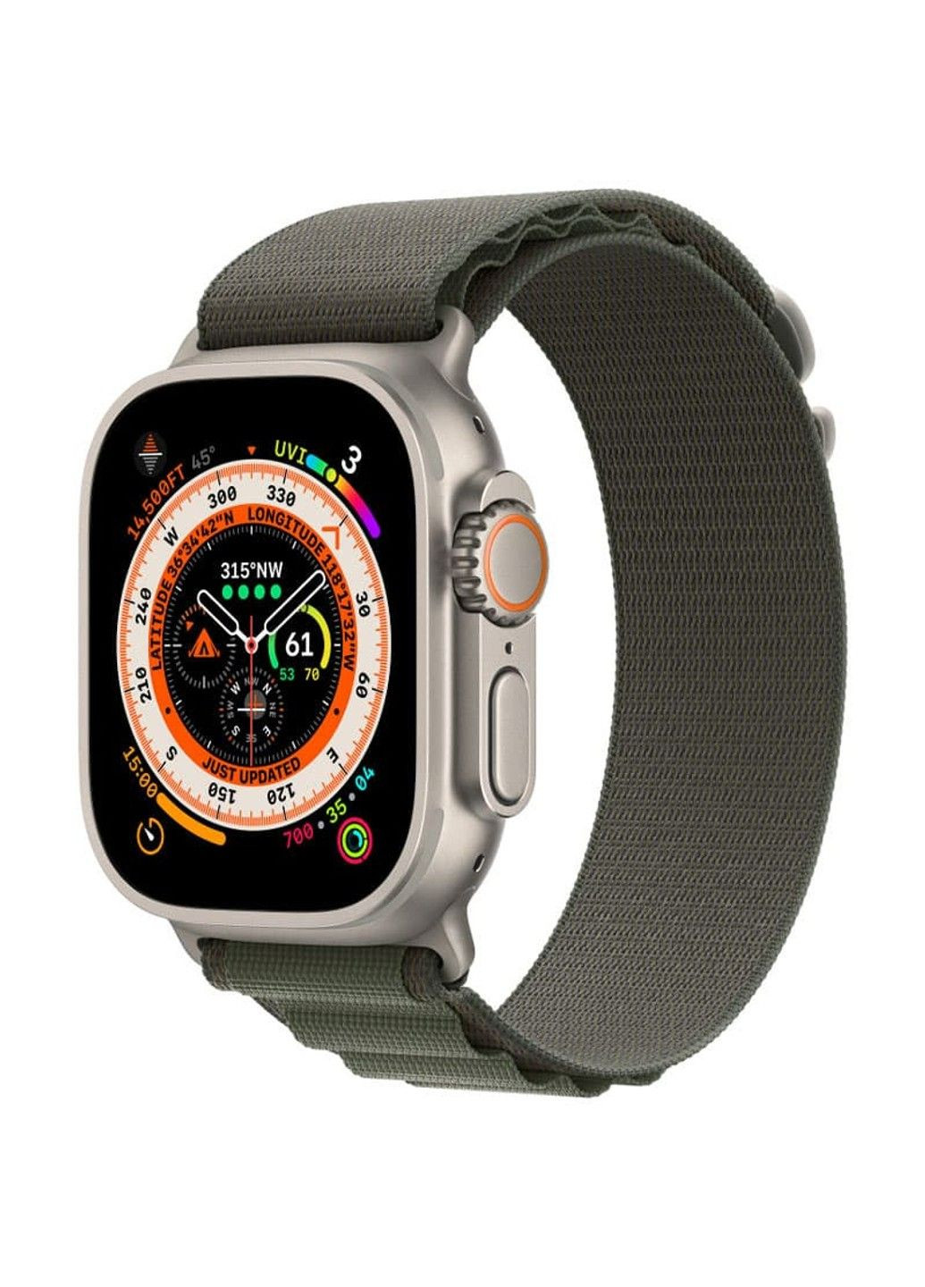 Ремешок Alpine Loop для Apple watch 42mm/44mm/45mm/49mm (m/l) Epik (291879429)