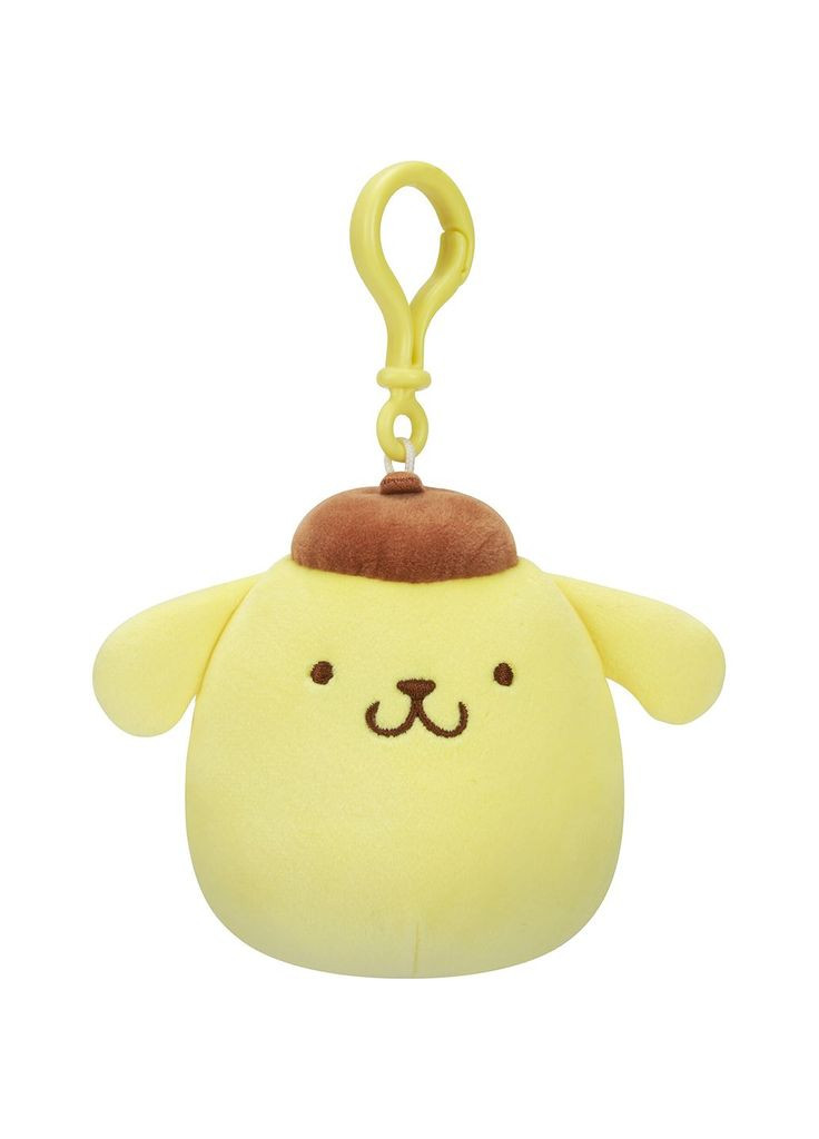 М'яка іграшка-брелок Hello Kitty Помпомпурин на кліпсі, 9 см () Squishmallows SQSN00273 (328396560)