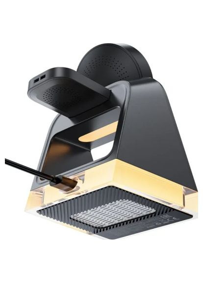 Зарядний пристрій (6974316282815) Acefast Wireless QI 3in1 15W E17 (369879541)