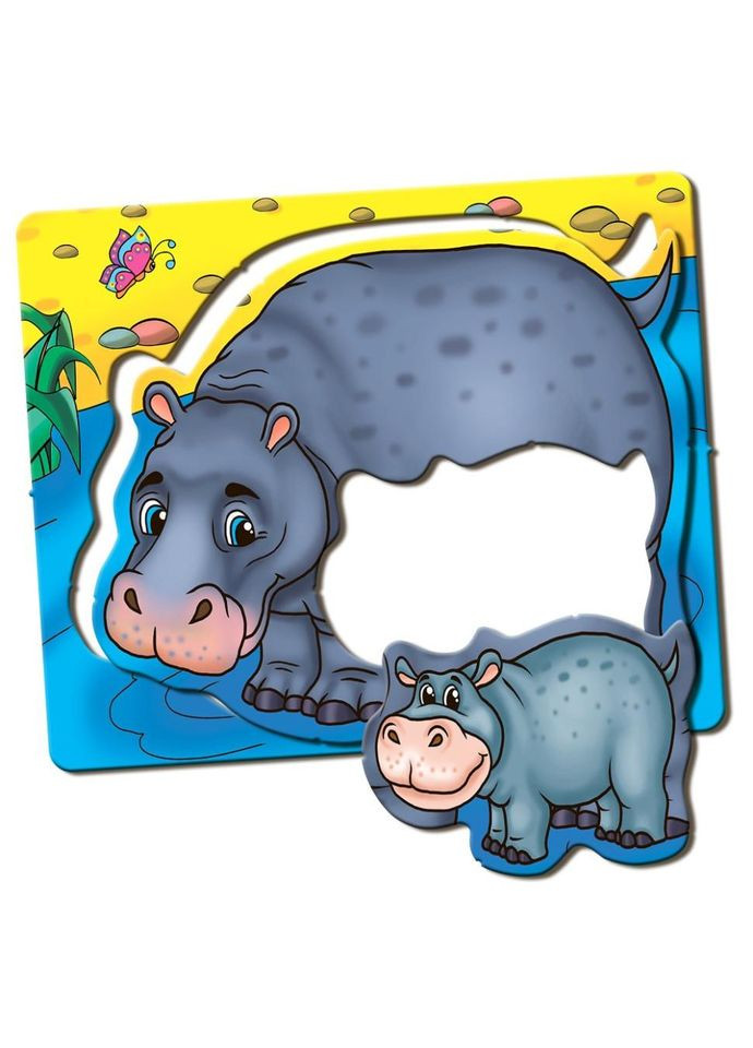 Детская настольная игра Мамы и малыши 81107 африканские животные ЕНЕРГІЯ ПЛЮС (330604675)