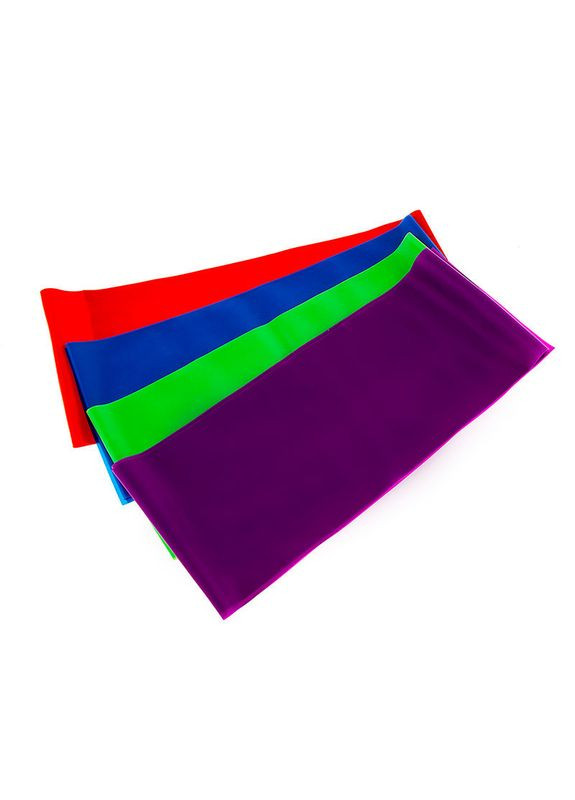 Стрічка еластична для фітнесу та йоги 150 х 15 х 0,35 см червона World Sport (297080175)