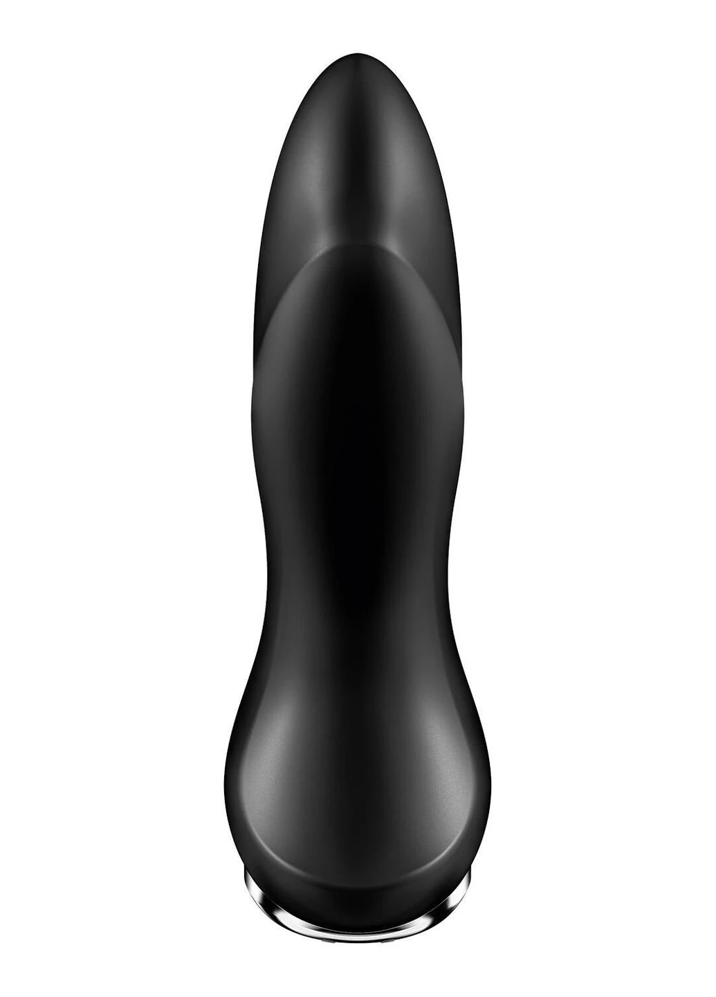 Анальна смарт-вібропробка із перлинним масажем, чорна - Rotator Plug 1+ Black Satisfyer (385186664)