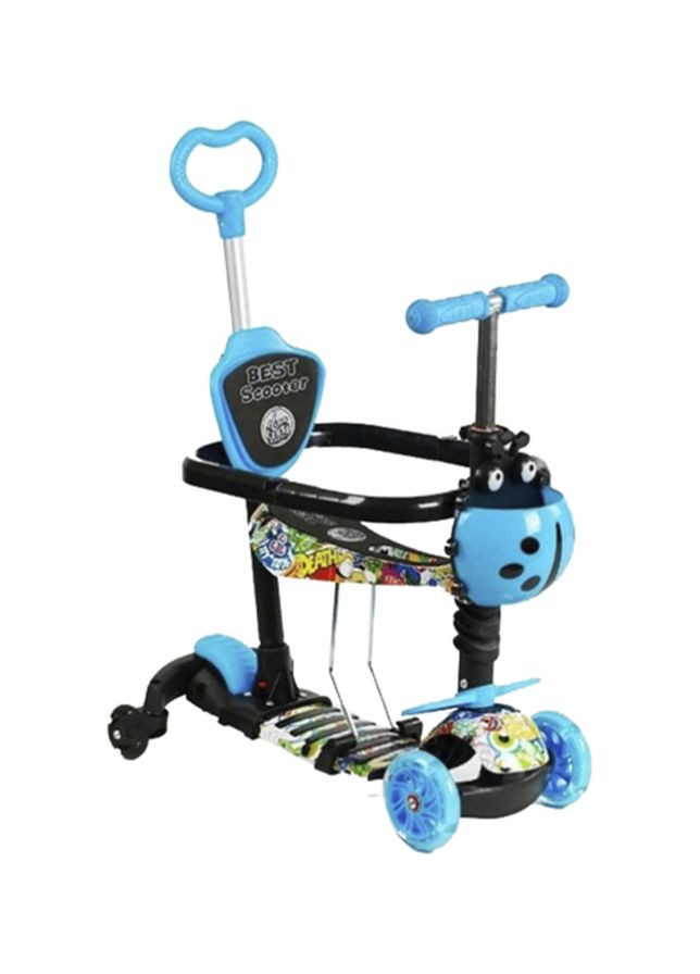 Детский самокат 3в1 цвет голубой ЦБ-00251516 Best Scooter (295272810)