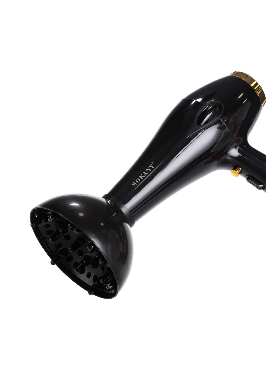 Фен для волос Sokany 2600 Вт с диффузором и концентраторами для укладки и сушки волос ProDobro (364190799)