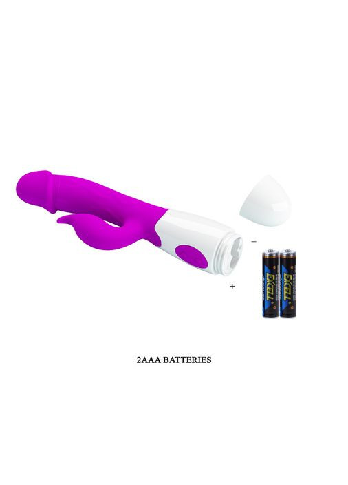Классический вибратор, 30 режимов вибрации - Pretty Love Peter Vibrator Purple Drive 19 cm LyBaile (322535893)