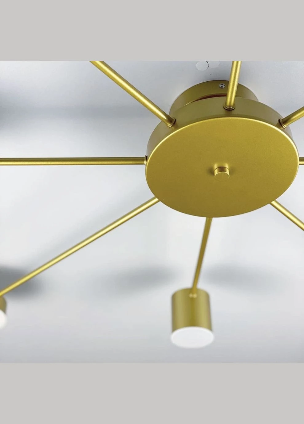 Стельовий LED світильник золотистого кольору LineF (400167901)