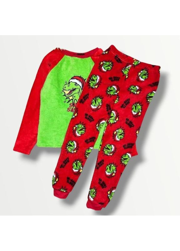 Комбінована всесезон плюшева піжама дитяча 116/122 Primark