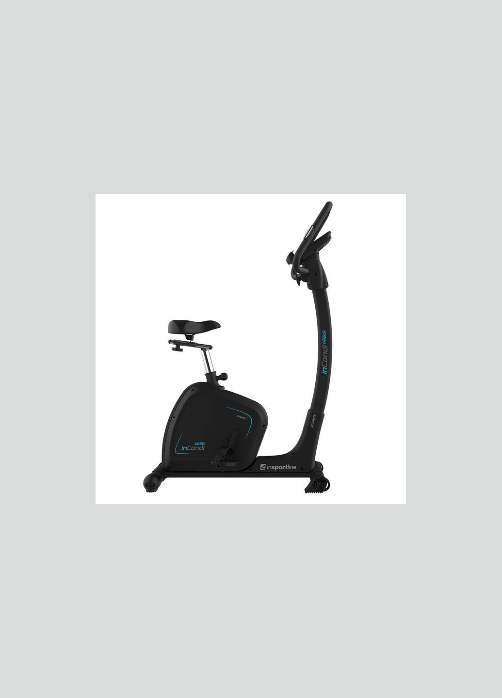 Велотренажер магнітний inCondi UB60i + нагрудний ремінь - Чорний inSPORTline (362357041)
