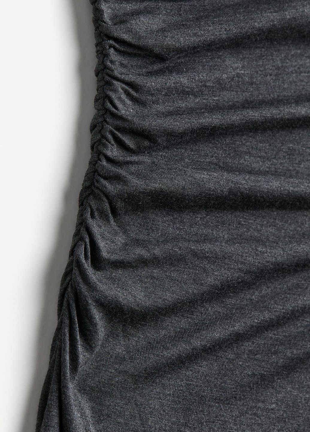 Темно-сіра ділова сукня H&M однотонна