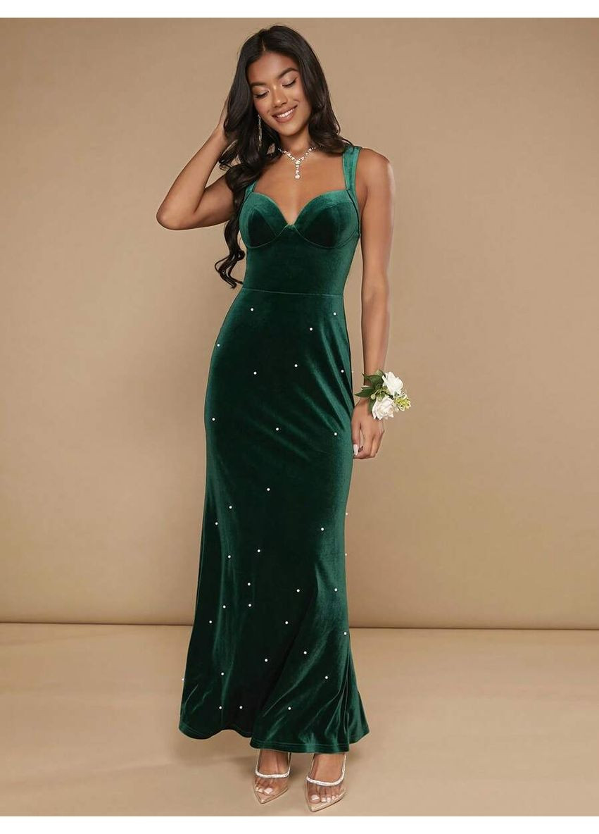 Зеленое платье SHEIN