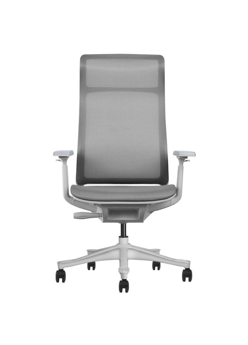 Крісло поворотне LUCAS сіра сітка/сірий каркас Intarsio (367253570)