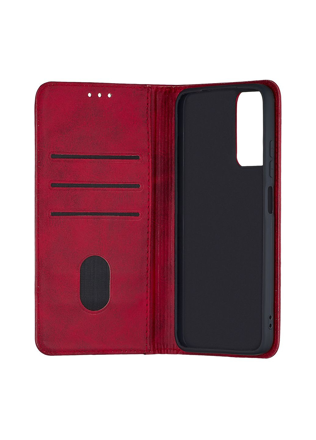 Чохол-книжка Premium Xiaomi Redmi Note 12 S Dark Red Case Redmi Note 12S (297457356)