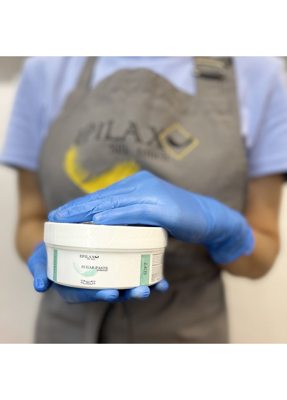 Цукрова паста для шугарингу Classic Soft 350 г — м’яка щільність, для великих зон, з лимонним соком Epilax (345707216)