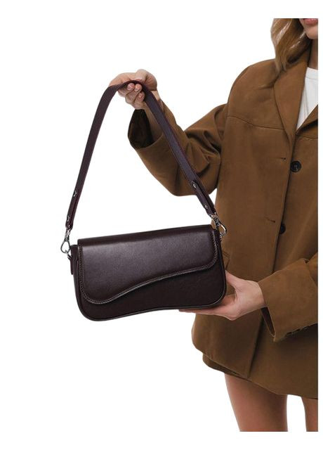 Сумка клатч через плече жіноча шкіряна сумочка для телефону середня Бордовий 35630 The Wings (336889540)