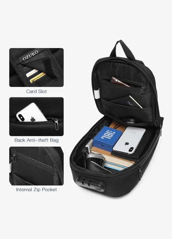 Нагрудна сумка слінг 9270 () Ozuko (315406934)