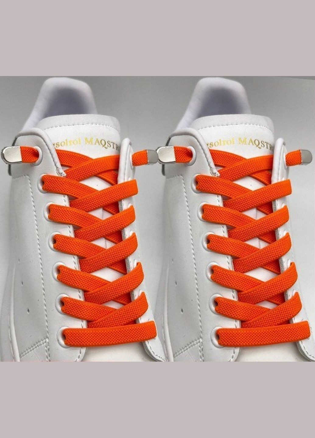 Эластичные плоские шнурки 8мм с фиксаторами PRC (303108021)