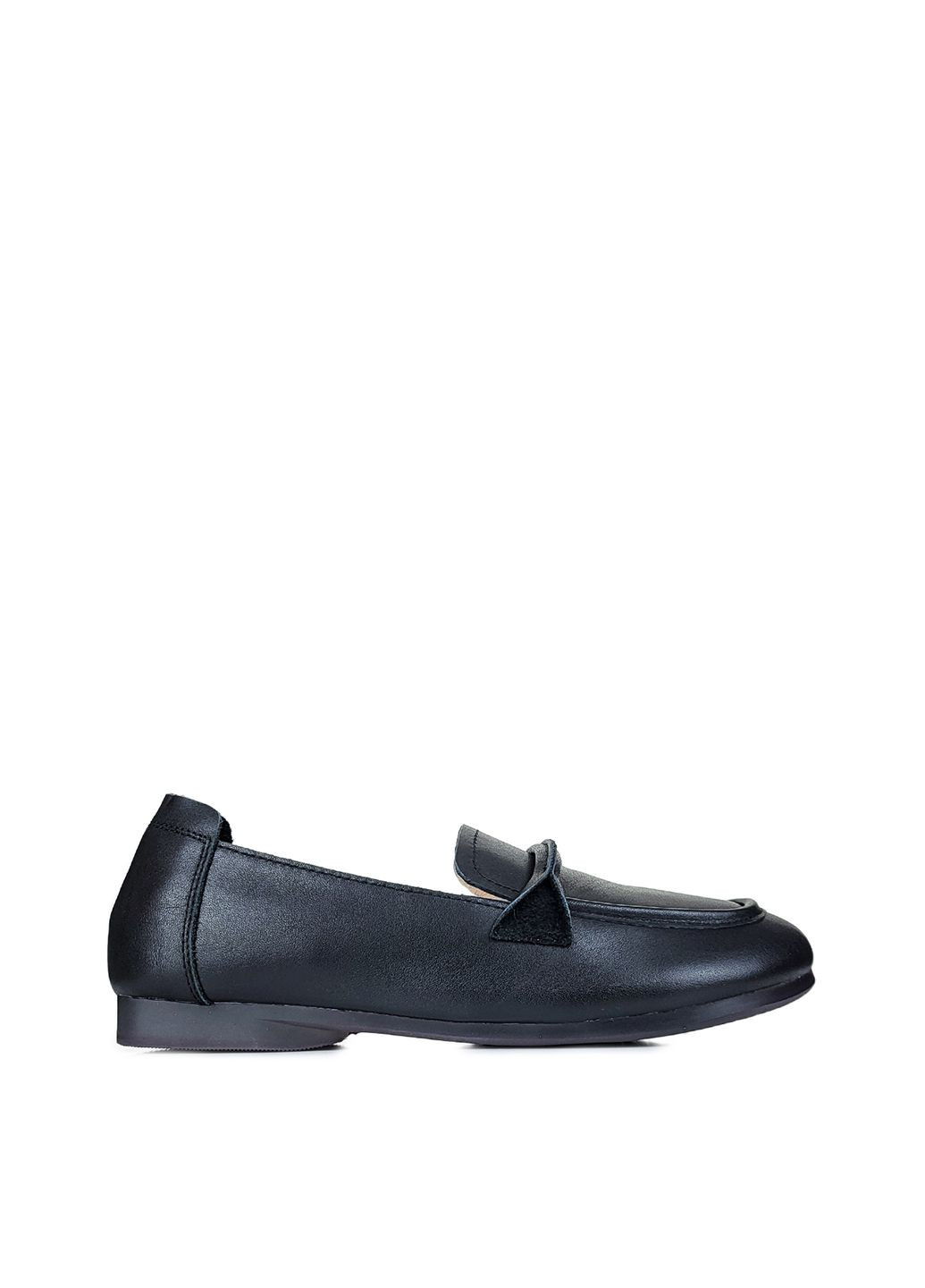 Шкіряні жіночі туфлі без підборів чорні,,SL1618-1-1 чорні,36 Berkonty (292309054)