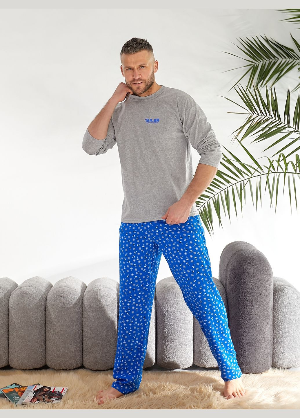 Мужской домашний трикотажный костюм (пижама) Tailer (317900535)