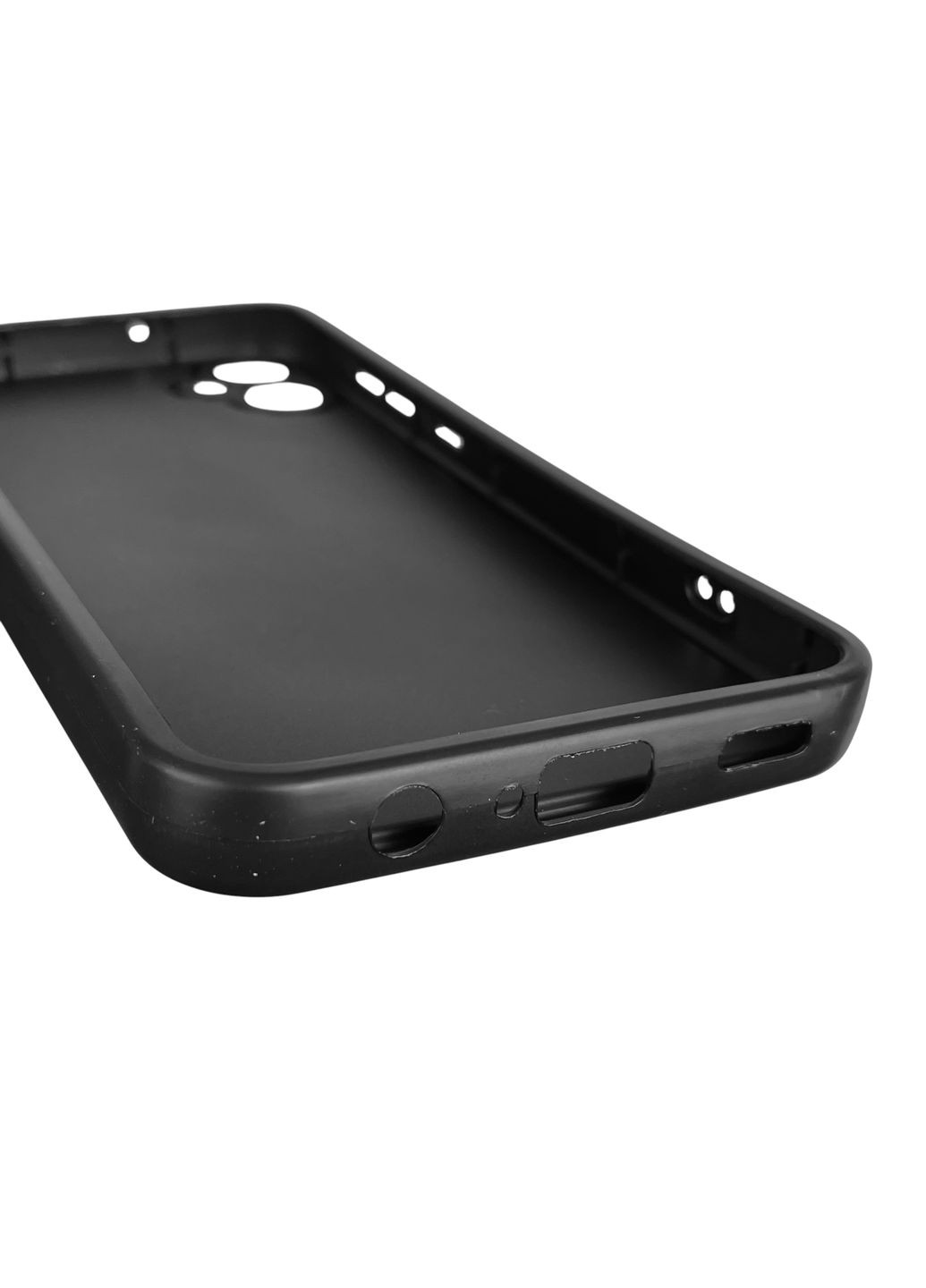 Чехол силиконовый Soft Touch для Galaxy A05 (SM-A055) черный (Полная защита камеры) Samsung (366388318)