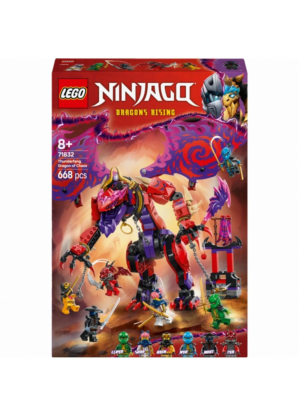 71832 Конструктор Громовержец Дракон Хаоса Lego (336181326)
