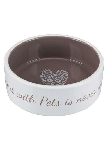 Посуд для собак Pet's Home 300 мл/12 см (бежевий) (4011905250533) Trixie Pet's Home 300 мл/12 см (бежевий) (366518845)