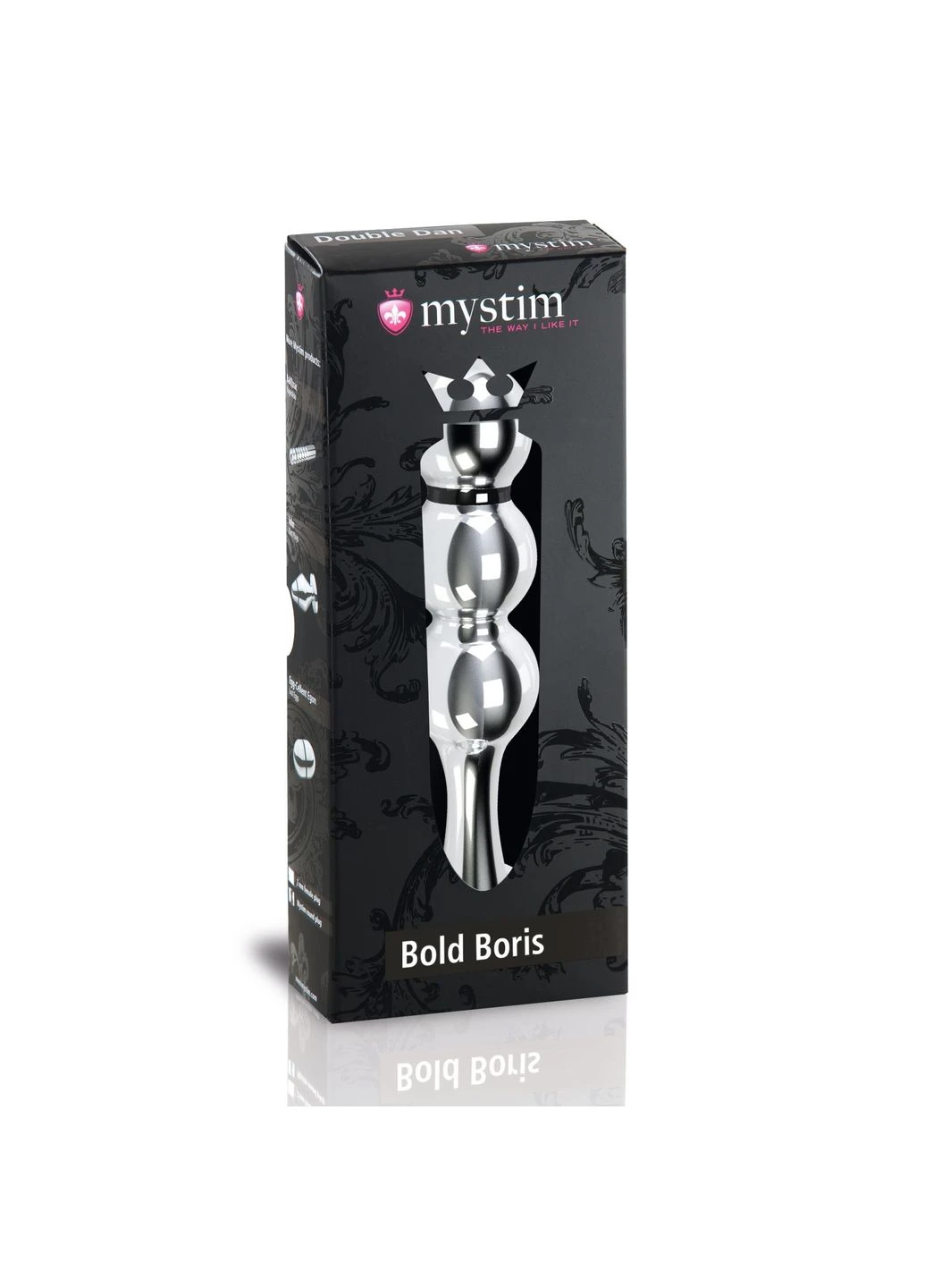 Металллическое дилдо Bold Boris для электростимулятора 19405 Mystim (392050479)