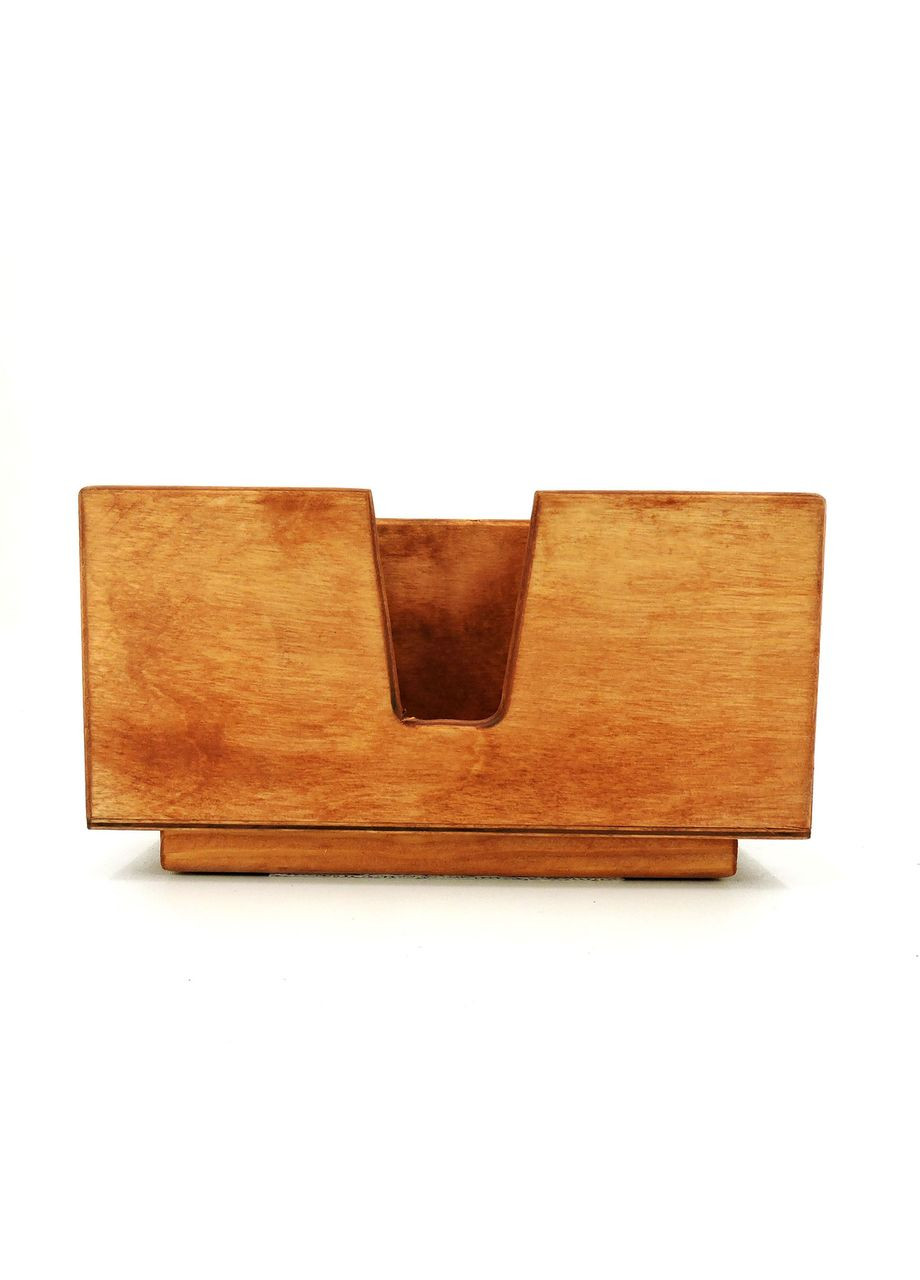 Серветниця з дерева Санкара шафран (СЛФ-001106) No Brand (327866407)