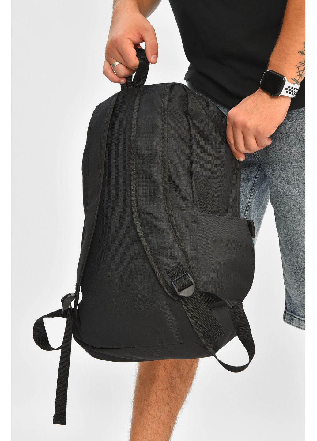 Рюкзак мужской спортивный черного цвета Let's Shop (349729050)