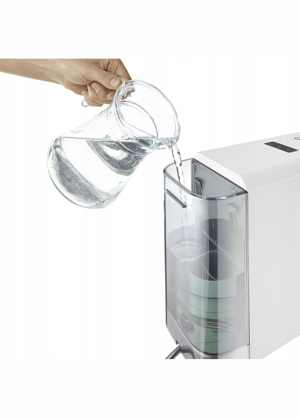 Кавоварка капсульна Porto 0.8л, капсули, мелена кава, механічне керування, + бокс для адаптерів та капсул, білий Catler (314779968)