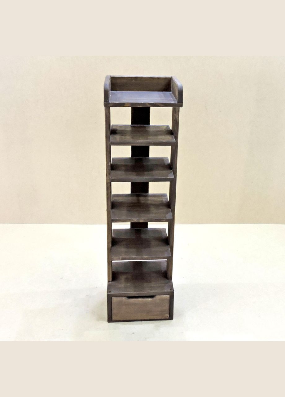 Полиця для взуття з дерева Бувре 6 мокко (ПДО-601910) No Brand (327849495)