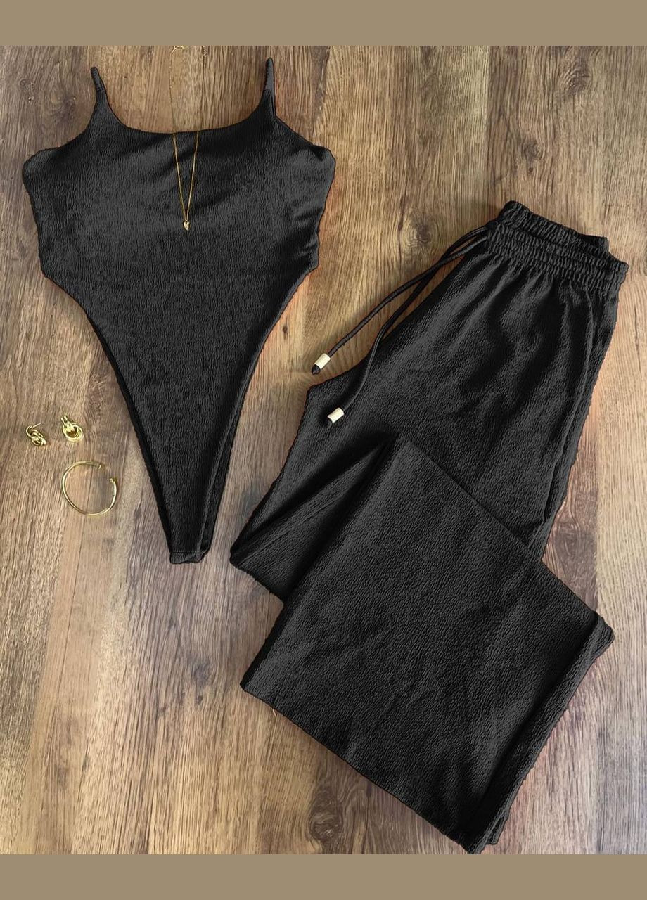 Костюм: боди + палаццо No Brand (330641974)